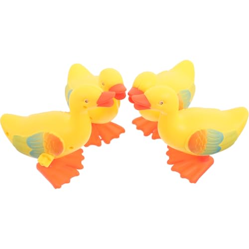 ADOCARN 4 Stücke Clockwork Toy Ente kleine Spielsachen Niedliche Sache Ente Uhrwerk Entenspielzeug aufziehen Wickeln auf Uhrwerk Ente Plastik Gelb ADOCARN 4 Stücke Clockwork Toy Ente kleine Spielsachen Niedliche Sache Ente Uhrwerk Entenspielzeug aufziehen Wickeln auf Uhrwerk Ente Plastik Gelb von ADOCARN