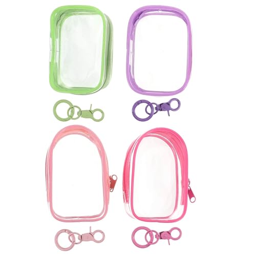 ADOCARN Pcs Mini-Tasche Für Puppen Tragbare Sammler Vitrine Reißverschlusstasche Für Kosmetik Niedliche Taschen Für Mini-Figuren von ADOCARN