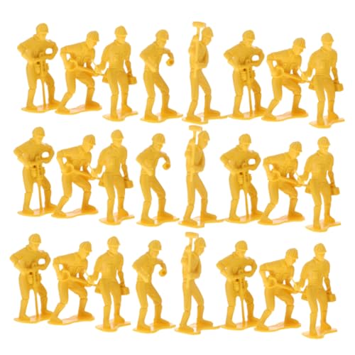 ADOCARN 45st Simulationstechnikpuppe Spielzeugtiere Auto Fisch Konstruktionsspielzeug Bauwerkzeuge Für Kinderspielzeug-modellbausatz Mini-Leute Yellow Plastik ADOCARN 45st Simulationstechnikpuppe Spielzeugtiere Auto Fisch Konstruktionsspielzeug Bauwerkzeuge Für Kinderspielzeug-modellbausatz Mini-Leute Yellow Plastik von ADOCARN