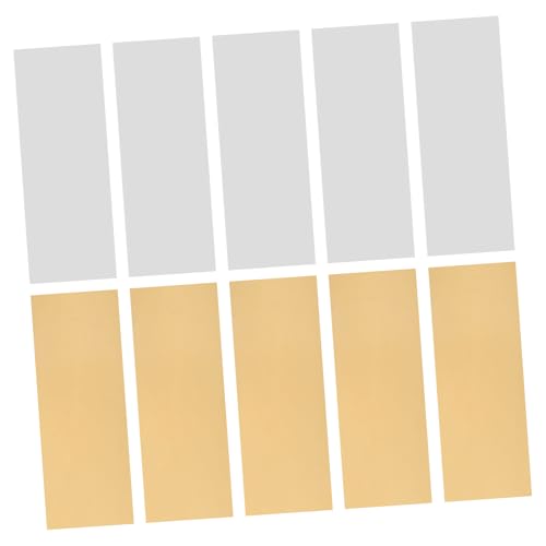 ADOCARN 5paare Zinkblech Kupferblech Für Elektrolyse Fruchtbatterie-experimente Anode Für Zinkbeschichtung Für Wissenschaftliche Projekte Und Bastelarbeiten ADOCARN 5paare Zinkblech Kupferblech Für Elektrolyse Fruchtbatterie-experimente Anode Für Zinkbeschichtung Für Wissenschaftliche Projekte Und Bastelarbeiten von ADOCARN