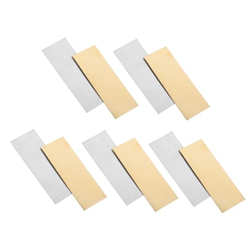 ADOCARN Zink-Kupfer-bleche-Set 5 Paar Zink-anoden-bleche Kupfer-bleche Batterie-bausatz von ADOCARN