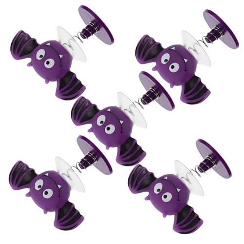 ADOCARN 5 Stück Hüpfende Fledermausfigur Frühling Halloween Sprungspielzeug Springende Federspielzeuge Schläger Party Hüpfspielzeug Für Kleine Spielsachen Violett Kunststoff ADOCARN 5 Stück Hüpfende Fledermausfigur Frühling Halloween Sprungspielzeug Springende Federspielzeuge Schläger Party Hüpfspielzeug Für Kleine Spielsachen Violett Kunststoff von ADOCARN