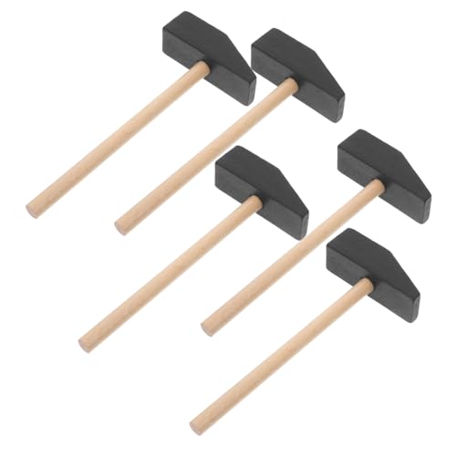 ADOCARN 5 Stück Kleine Holzhämmer Kleinkindspielzeug Spielzeughammer Holzhammer Kinderhammer Holzwerkzeuge Mini Hammer Holzgriff Geburtstagsparty Zubehör Mini Holzhämmer ADOCARN 5 Stück Kleine Holzhämmer Kleinkindspielzeug Spielzeughammer Holzhammer Kinderhammer Holzwerkzeuge Mini Hammer Holzgriff Geburtstagsparty Zubehör Mini Holzhämmer von ADOCARN