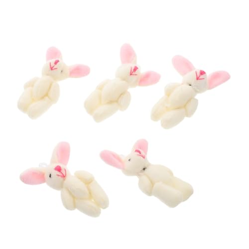 ADOCARN 5 Stück Mini Joint Bunny Puppe Lustiges Kuscheltier Kaninchen Kuscheltier Hase Plüschtiere Mini Kaninchen Niedliche Kuscheltiere Figur Hase Kuschelkaninchen Flauschiges Kleines ADOCARN 5 Stück Mini Joint Bunny Puppe Lustiges Kuscheltier Kaninchen Kuscheltier Hase Plüschtiere Mini Kaninchen Niedliche Kuscheltiere Figur Hase Kuschelkaninchen Flauschiges Kleines von ADOCARN