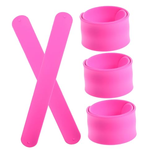 ADOCARN 5 Stück Slap Armbänder Einfarbig für Erwachsene Mitgebsel für Partys und Klassenfeiern Sicher und Bequem Handgelenkspielzeuge für Jungen ADOCARN 5 Stück Slap Armbänder Einfarbig für Erwachsene Mitgebsel für Partys und Klassenfeiern Sicher und Bequem Handgelenkspielzeuge für Jungen von ADOCARN