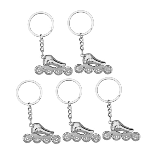 ADOCARN 5 Stück Teiliges Kreativer Rollschuh Schlüsselanhänger Realistischer Skating Anhänger und Tragbar Taschen Rucksäcke und Geldbörsen Partybedarf für Rollschuh Enthusiasten ADOCARN 5 Stück Teiliges Kreativer Rollschuh Schlüsselanhänger Realistischer Skating Anhänger und Tragbar Taschen Rucksäcke und Geldbörsen Partybedarf für Rollschuh Enthusiasten von ADOCARN
