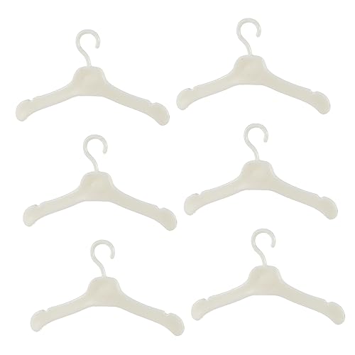 ADOCARN 50 Stück Kleiderbügel Aus Kunststoff Für Puppen Miniatur-kleiderständer Für Puppen-Outfits Kein Material Leicht Zu Organisieren Ideal Für Jungen Und Mädchen ADOCARN 50 Stück Kleiderbügel Aus Kunststoff Für Puppen Miniatur-kleiderständer Für Puppen-Outfits Kein Material Leicht Zu Organisieren Ideal Für Jungen Und Mädchen von ADOCARN