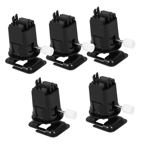 ADOCARN 5St Spielzeugzubehör des Laufspielzeugs gehende Uhrwerkspielzeuge Eimerspielzeug bewegungsspielzeug mechanisches kleine Bewegung DIY-Bewegung Abs Black von ADOCARN