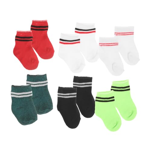 ADOCARN 6 Paare Puppensocken für Puppen Austauschbare für Puppenoutfits Kreative Accessoires für Puppenfotografie und Rollenspiele ADOCARN 6 Paare Puppensocken für Puppen Austauschbare für Puppenoutfits Kreative Accessoires für Puppenfotografie und Rollenspiele von ADOCARN