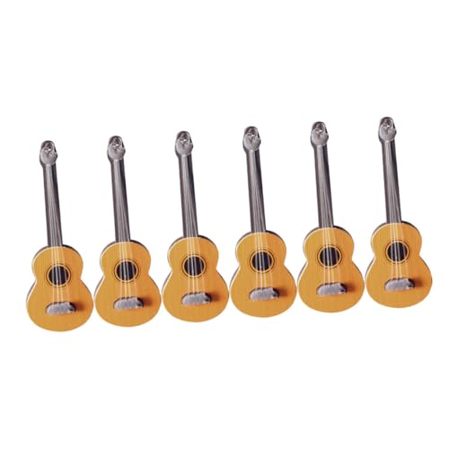 ADOCARN 6 Stück Mini Musikinstrumentenmodell Gitarreninstrumentenmodell Fotografie Requisiten Mini Gitarren Ornamente Gitarrenminiatur Kleines Gitarrenmodell Miniaturmodelle ADOCARN 6 Stück Mini Musikinstrumentenmodell Gitarreninstrumentenmodell Fotografie Requisiten Mini Gitarren Ornamente Gitarrenminiatur Kleines Gitarrenmodell Miniaturmodelle von ADOCARN