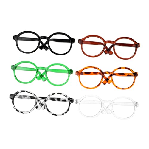 ADOCARN 6 Stück Puppenbrillen Szene Brille Mädchen Mini Auge Für Puppen So Tun Als Ob Zubehör Für Kleine Puppen Puppenhaus Requisite Dekorative Brillen Dekore Kleine ADOCARN 6 Stück Puppenbrillen Szene Brille Mädchen Mini Auge Für Puppen So Tun Als Ob Zubehör Für Kleine Puppen Puppenhaus Requisite Dekorative Brillen Dekore Kleine von ADOCARN