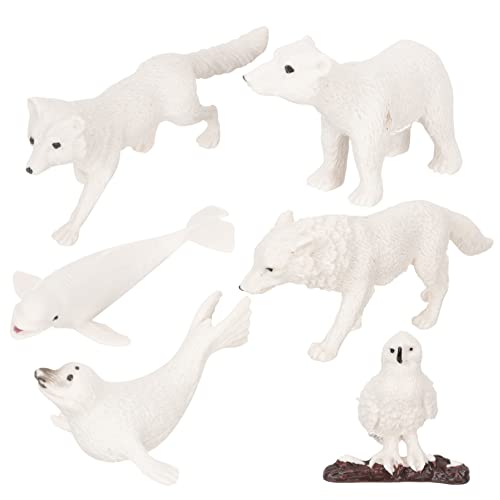 ADOCARN 6 Stück Wintertiermodell Miniaturen Outdoor Spielzeug Tiere Kinderspielzeug Kinder Spielen Spielzeug Tierbären Figuren Kinder Tiermodelle Tiermodelle Zum Lernen Von Tierspielzeug ADOCARN 6 Stück Wintertiermodell Miniaturen Outdoor Spielzeug Tiere Kinderspielzeug Kinder Spielen Spielzeug Tierbären Figuren Kinder Tiermodelle Tiermodelle Zum Lernen Von Tierspielzeug von ADOCARN