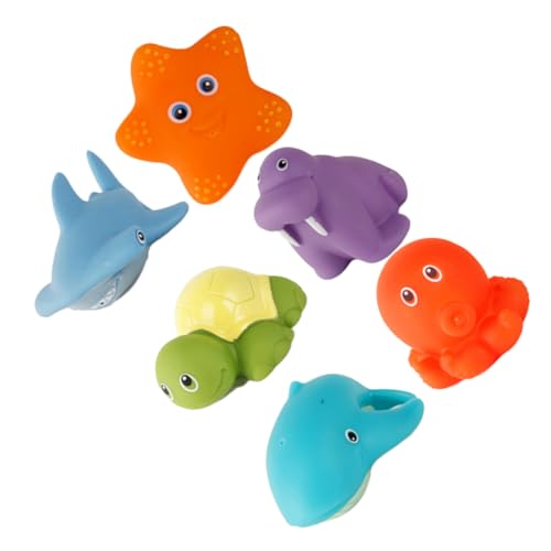 ADOCARN 6 Teiliges Badespielzeug Für Kinder, Wasserspielzeug Für Drinnen, Duschspielzeug, Badespielzeug Für Kinder, Cartoon Spielzeug, Cartoon Badespielzeug Für Babys, Badespielzeug Für ADOCARN 6 Teiliges Badespielzeug Für Kinder, Wasserspielzeug Für Drinnen, Duschspielzeug, Badespielzeug Für Kinder, Cartoon Spielzeug, Cartoon Badespielzeug Für Babys, Badespielzeug Für von ADOCARN
