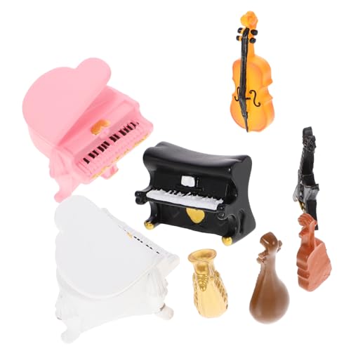 ADOCARN Realistisches Mini-Instrument Puppenhaus-Miniatur-spielzeugset Dekoratives Mini- Für Jungen Und Mädchen ADOCARN Realistisches Mini-Instrument Puppenhaus-Miniatur-spielzeugset Dekoratives Mini- Für Jungen Und Mädchen von ADOCARN
