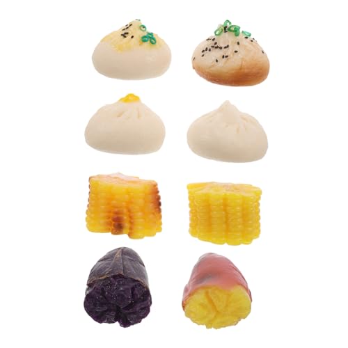 ADOCARN 8 Teiliges Simulationslebensmittelmodell Hochsimulierte Lebensmittelfotografie Süßkartoffelmodell Gefälschte Gedämpfte Gefüllte Brötchen Requisite Dim Sum Maismodell ADOCARN 8 Teiliges Simulationslebensmittelmodell Hochsimulierte Lebensmittelfotografie Süßkartoffelmodell Gefälschte Gedämpfte Gefüllte Brötchen Requisite Dim Sum Maismodell von ADOCARN