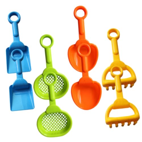 ADOCARN 8Stücke Teiliges Schaufelspielzeug Set für Mini Schaufeln für Strand Sandkasten Mehrzweckspielzeug für Jungen und Fördert Hand Augen Koordination Kreativität ADOCARN 8Stücke Teiliges Schaufelspielzeug Set für Mini Schaufeln für Strand Sandkasten Mehrzweckspielzeug für Jungen und Fördert Hand Augen Koordination Kreativität von ADOCARN