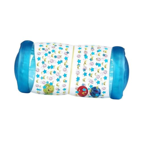 ADOCARN Aufblasbarer Krabbelroller für Crawling Practice Toy Motorik und Koordination Sicher und Langlebig für Bauchlage und Krabbeltraining Blau von ADOCARN