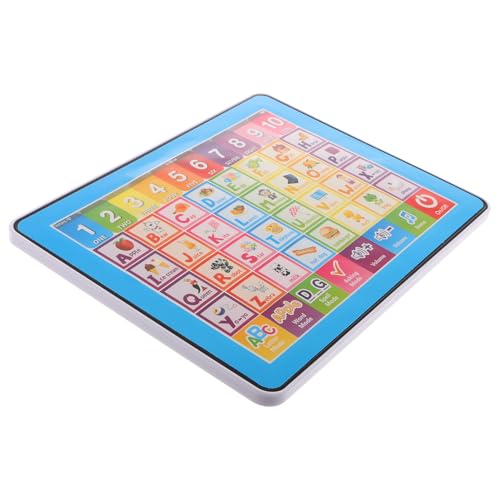 ADOCARN Bildungslernmaschine Für Interessantes Kinderspielzeug Tablet- Cartoon-lernspielzeug Kognitiver Lernspielzeug Alphabet -lernspielzeug Accessoire Blau Plastik ADOCARN Bildungslernmaschine Für Interessantes Kinderspielzeug Tablet- Cartoon-lernspielzeug Kognitiver Lernspielzeug Alphabet -lernspielzeug Accessoire Blau Plastik von ADOCARN