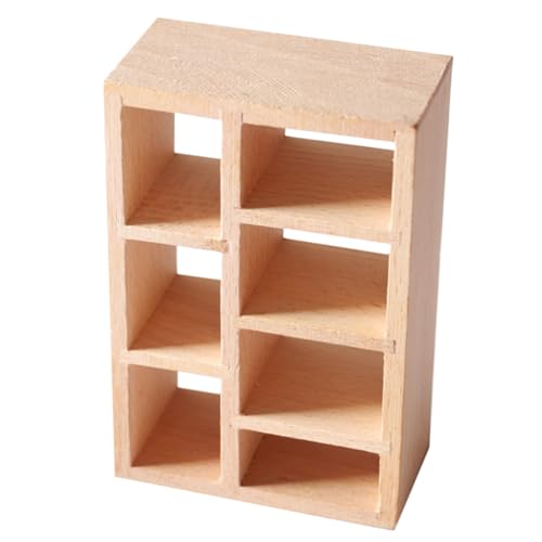 ADOCARN Bücherregal Modell für Puppenhaus Dekoratives Möbelstück für Wohnzimmer und Arbeitszimmer für DIY Puppenhäuser und Miniaturszenen ADOCARN Bücherregal Modell für Puppenhaus Dekoratives Möbelstück für Wohnzimmer und Arbeitszimmer für DIY Puppenhäuser und Miniaturszenen von ADOCARN