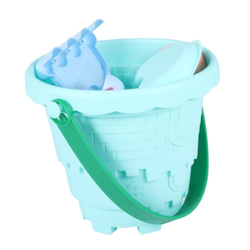 ADOCARN Bunter Sandspielzeug Eimer für Farbenfrohe Strandspielzeuge aus Plastik Set für Jungen und Mädchen für Strand oder Sandkasten Zufällige Farbvarianten Zufällige Zufällige Farbe von ADOCARN