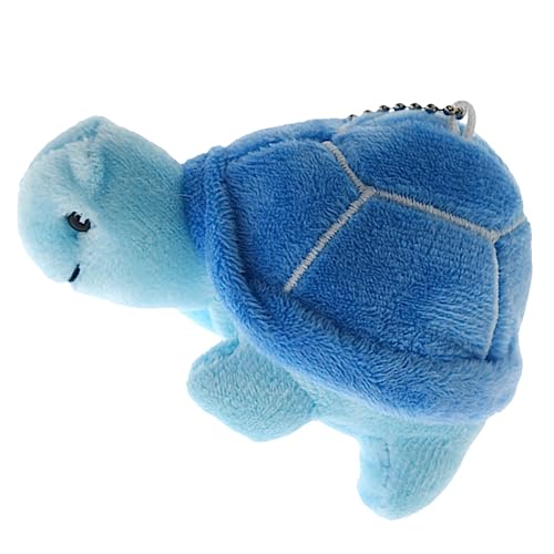 ADOCARN Cartoon Kleine Schildkröte Anhänger Schildkröten Niedlicher Schlüssel Gefülltes Weiches Kinderspielzeug Kindergeschenke Schildkröte Ornament Rucksack Schildkröte Anhänger Rucksack von ADOCARN