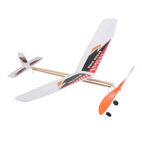 ADOCARN DIY Handgeworfenes Flugzeugmodell Einflügler Gummiband für Outdoor Spiel und Familienaktivitäten Fördert Geduld und Beobachtungsfähigkeiten ADOCARN DIY Handgeworfenes Flugzeugmodell Einflügler Gummiband für Outdoor Spiel und Familienaktivitäten Fördert Geduld und Beobachtungsfähigkeiten von ADOCARN