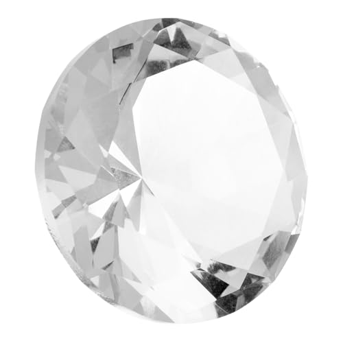 ADOCARN Diamantspielzeug Kristalldiamanten Zur Dekoration Diamanten Klare Diamanten Zum Basteln Gefälschte Diamanten Echte Diamanten Kunstedelsteine ​​Diamant Briefbeschwerer von ADOCARN