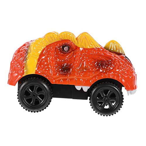 ADOCARN Dinosaurier Elektrofahrzeug Leuchtendes Rennbahnspielzeug für DIY Orange ohne Batterie mit Glatter Oberfläche und Realistischem Design ADOCARN Dinosaurier Elektrofahrzeug Leuchtendes Rennbahnspielzeug für DIY Orange ohne Batterie mit Glatter Oberfläche und Realistischem Design von ADOCARN