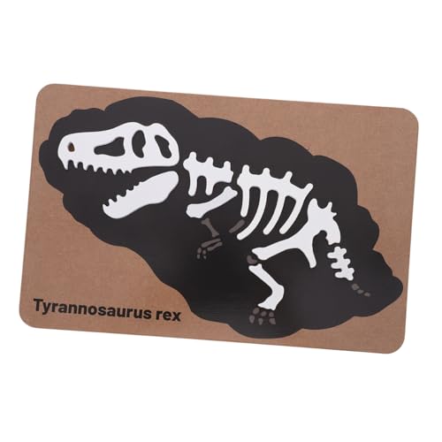 ADOCARN Dinosaurier Skelett Puzzle aus Holz für Interaktives Lernspielzeug Motorischen Fähigkeiten und Entdeckung der Dino für Jahre ADOCARN Dinosaurier Skelett Puzzle aus Holz für Interaktives Lernspielzeug Motorischen Fähigkeiten und Entdeckung der Dino für Jahre von ADOCARN