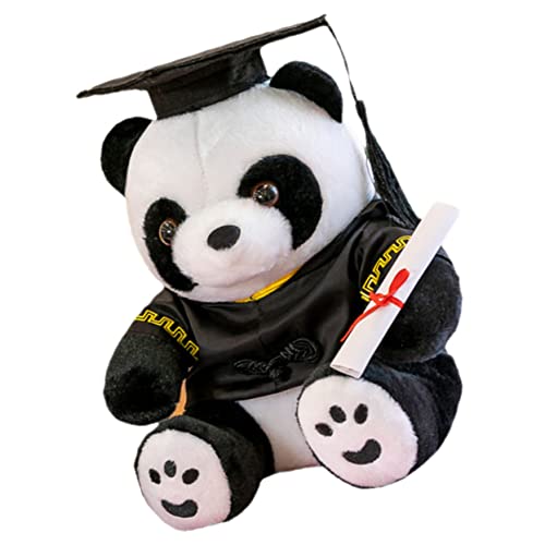 ADOCARN Simulierte Panda-Puppe Mit Baumwolle Gefüllt Kreatives Ornament Für Jungen Und Mädchen Panda-Kissen-Spielzeug von ADOCARN