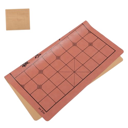 ADOCARN Faltbares Brett- Und Dame-spielset Chinesisches Doppelseitiges Schachbrett Für Unterwegs Zufällige Farbe ADOCARN Faltbares Brett- Und Dame-spielset Chinesisches Doppelseitiges Schachbrett Für Unterwegs Zufällige Farbe von ADOCARN