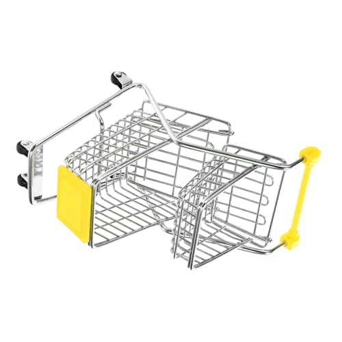 ADOCARN Einkaufswagen Mini-Trolley Kleiner Einkaufswagen für Miniatur Karren vorgeben Kinderspielzeug Mini-Wagen- Kinderwagenspielzeug Eisen Gelb ADOCARN Einkaufswagen Mini-Trolley Kleiner Einkaufswagen für Miniatur Karren vorgeben Kinderspielzeug Mini-Wagen- Kinderwagenspielzeug Eisen Gelb von ADOCARN