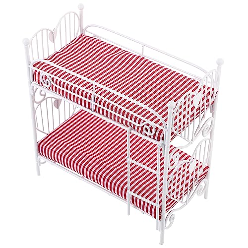ADOCARN Etagenbett Spielzeug Mini Etagenbett Bett Puppe Mini Modelle Mini Etagenbett Puppenbausatz Miniatur Etagenbett Puppenhaus Möbel Mini Puppenbett Mini Etagenbett Modell Bett ADOCARN Etagenbett Spielzeug Mini Etagenbett Bett Puppe Mini Modelle Mini Etagenbett Puppenbausatz Miniatur Etagenbett Puppenhaus Möbel Mini Puppenbett Mini Etagenbett Modell Bett von ADOCARN