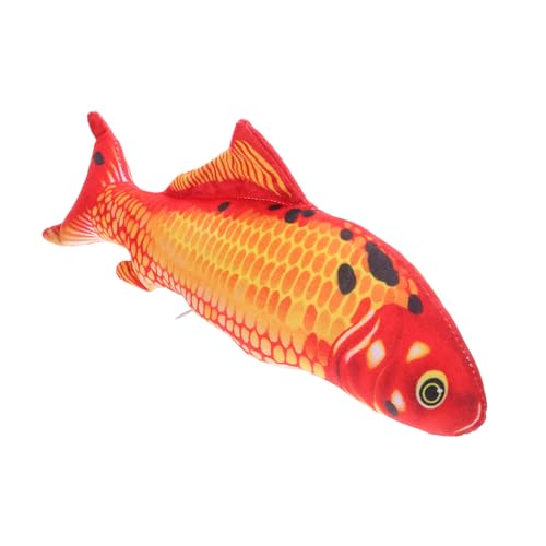 ADOCARN Fish Plush Toy Cushion Realistisches Kuscheltier für Haustiere für Geburtstage und Ozeanpartys Lernspielzeug mit Leuchtenden Farben und Detaillierten Mustern von ADOCARN