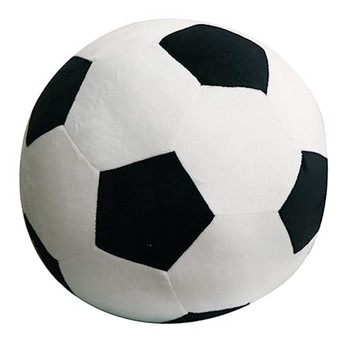 ADOCARN Fußball-weihnachtsparty-plüsch-fußballkissen Gefülltes Fußballkissen Fußballförmige Kissen Für Fans von ADOCARN