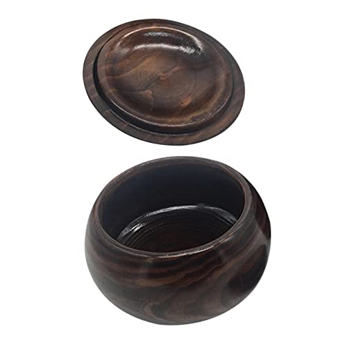 ADOCARN Go Chess Pocks Schüssel Einfache Schachstücke Aufbewahrung Schüssel Holz Schachspiel Stücke Glas ADOCARN Go Chess Pocks Schüssel Einfache Schachstücke Aufbewahrung Schüssel Holz Schachspiel Stücke Glas von ADOCARN
