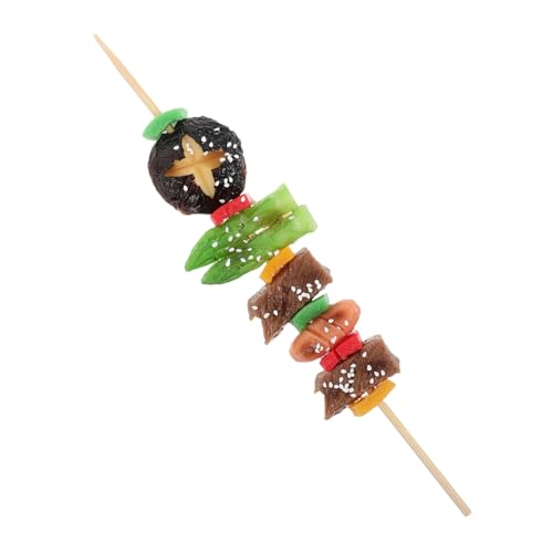 ADOCARN Grillspieß Modell Mini Essen Für Fake Essen Mini Grill Spielset Grillspieße Küchen Spielsets Realistisches Spiel Essen Grill Vorgetäuschter Grill Simuliertes Barbecue ADOCARN Grillspieß Modell Mini Essen Für Fake Essen Mini Grill Spielset Grillspieße Küchen Spielsets Realistisches Spiel Essen Grill Vorgetäuschter Grill Simuliertes Barbecue von ADOCARN