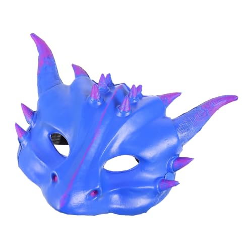 ADOCARN Halloween-Maske japanische Kleidung Partymaske Kinderkleidung Kleider Gesicht Maskerade-Maske Cartoon-Maske für Kinder Halloween-Karnevalsmaske Karikatur bilden Zubehör PU-Material von ADOCARN