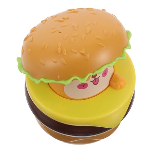 ADOCARN Hamburger -Autospielzeug Burgerauto für Motorrad Modell Spielzeugautos tanzendes Corgi - Trägheit Spielzeugfahrzeug Auto zurückziehen Plastik Khaki von ADOCARN