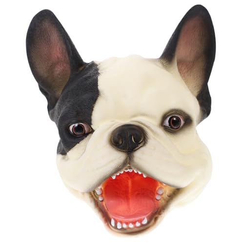 ADOCARN Handpuppen Für Erwachsene, Partygeschenke, Mini Puppenspielzeug, Hundekopfpuppen, Geschichtenerzählpuppen, Vinyl Hundepuppen, Interaktives Spielzeug, Handschuhspielzeug von ADOCARN