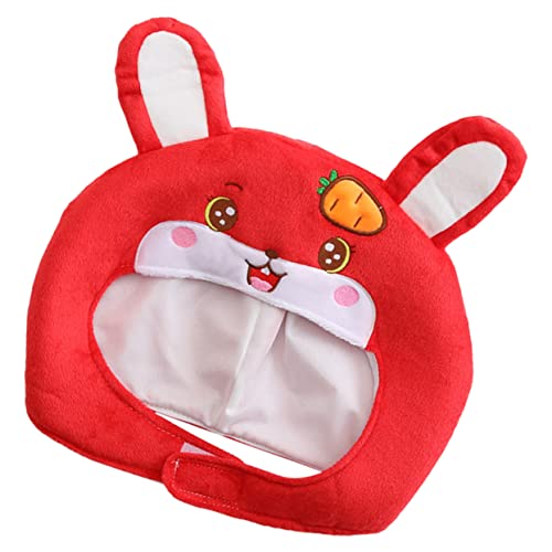 ADOCARN Hasenmütze Plüsch Kaninchen Fuchsmütze Schwanzhut Hundemütze kindermütze kappe silvester gastgeschenk geburtstag kostüm hut Hasenohren als Kopfbedeckung PP Baumwolle rot ADOCARN Hasenmütze Plüsch Kaninchen Fuchsmütze Schwanzhut Hundemütze kindermütze kappe silvester gastgeschenk geburtstag kostüm hut Hasenohren als Kopfbedeckung PP Baumwolle rot von ADOCARN