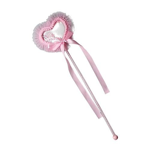 ADOCARN Herz-feenstäbe Für Jungen Und Mädchen Quaste Herz Geburtstagsparty Feenstab Prinzessin Für Mädchen ADOCARN Herz-feenstäbe Für Jungen Und Mädchen Quaste Herz Geburtstagsparty Feenstab Prinzessin Für Mädchen von ADOCARN