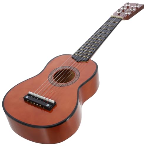 ADOCARN Holz Gitarre für Musikspielzeug für Anfänger Fördert Musikalische Fähigkeiten und Kreativität für und Lernspiele von ADOCARN