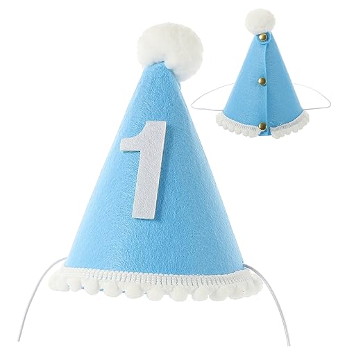 ADOCARN Geburtstagskrone Baby Hut Zum 1. Geburtstag Motorhaube Blauer Geburtstagshut -stirnband Babyspielzeug Kindermütze Kappe Erster Geburtstag Erster Geburtstag Hut Stirnband Vlies Blue ADOCARN Geburtstagskrone Baby Hut Zum 1. Geburtstag Motorhaube Blauer Geburtstagshut -stirnband Babyspielzeug Kindermütze Kappe Erster Geburtstag Erster Geburtstag Hut Stirnband Vlies Blue von ADOCARN