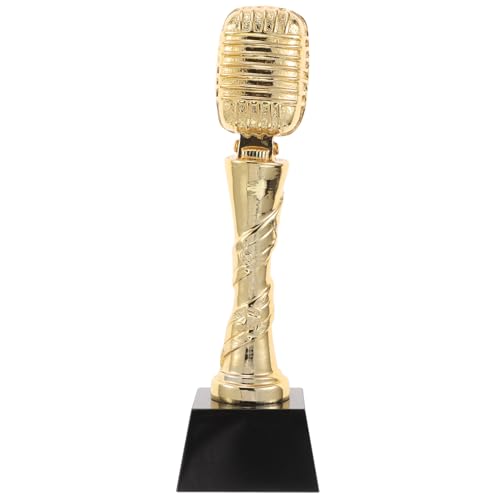 ADOCARN Imitation Mikrofon Trophäe Musik Anerkennung Award Trophäe Award Musik Trophäe von ADOCARN