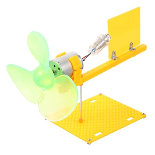 ADOCARN Kleiner Windgenerator Motor DIY Lernspielzeug für Wissenschaftsexperimente Kreatives Modell zur Windkrafterzeugung für Garten und Zuhause Fördert Kreativität und Lernen ADOCARN Kleiner Windgenerator Motor DIY Lernspielzeug für Wissenschaftsexperimente Kreatives Modell zur Windkrafterzeugung für Garten und Zuhause Fördert Kreativität und Lernen von ADOCARN