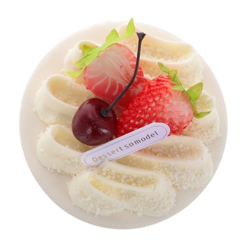ADOCARN Künstliche Geburtstagstorte Modell für Schaufensterdekoration Realistische Präsentation von Desserts Fotografie und Partyzubehör Elegantes Design ADOCARN Künstliche Geburtstagstorte Modell für Schaufensterdekoration Realistische Präsentation von Desserts Fotografie und Partyzubehör Elegantes Design von ADOCARN