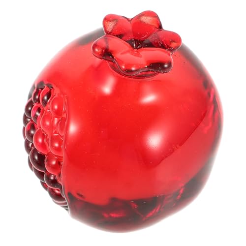 ADOCARN Künstliche Granatapfel Ornamente, Glashandwerk, Heimbedarf, Glasgranatäpfel, Künstliche Obstskulptur, Realistische Obstskulptur, Glasfrucht Requisite, Wohnzimmer Ornament, ADOCARN Künstliche Granatapfel Ornamente, Glashandwerk, Heimbedarf, Glasgranatäpfel, Künstliche Obstskulptur, Realistische Obstskulptur, Glasfrucht Requisite, Wohnzimmer Ornament, von ADOCARN