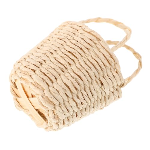 ADOCARN Mini Aufbewahrungskorb, Mini Spielzeugkorb, Eiersammelkörbe, Gemüsekorb, Kleiner Korb, Miniatur Puppenhauszubehör, Kleiner Korb, Mini Körbe Für Gastgeschenke, Mini Einkaufswagen ADOCARN Mini Aufbewahrungskorb, Mini Spielzeugkorb, Eiersammelkörbe, Gemüsekorb, Kleiner Korb, Miniatur Puppenhauszubehör, Kleiner Korb, Mini Körbe Für Gastgeschenke, Mini Einkaufswagen von ADOCARN