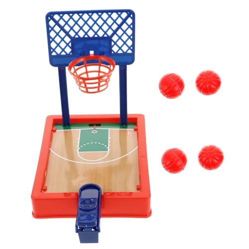 ADOCARN Mini Basketballspiel für Erwachsene Interaktives Desktop mit Bällen für Geburtstagsfeiern Geschicklichkeit von ADOCARN